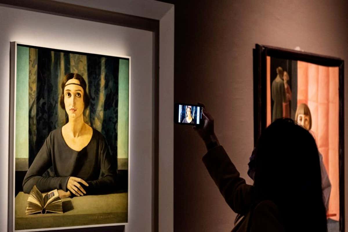 Una delle opere esposte (foto: mentelocale.com) Una delle opere esposte (foto: mentelocale.com)