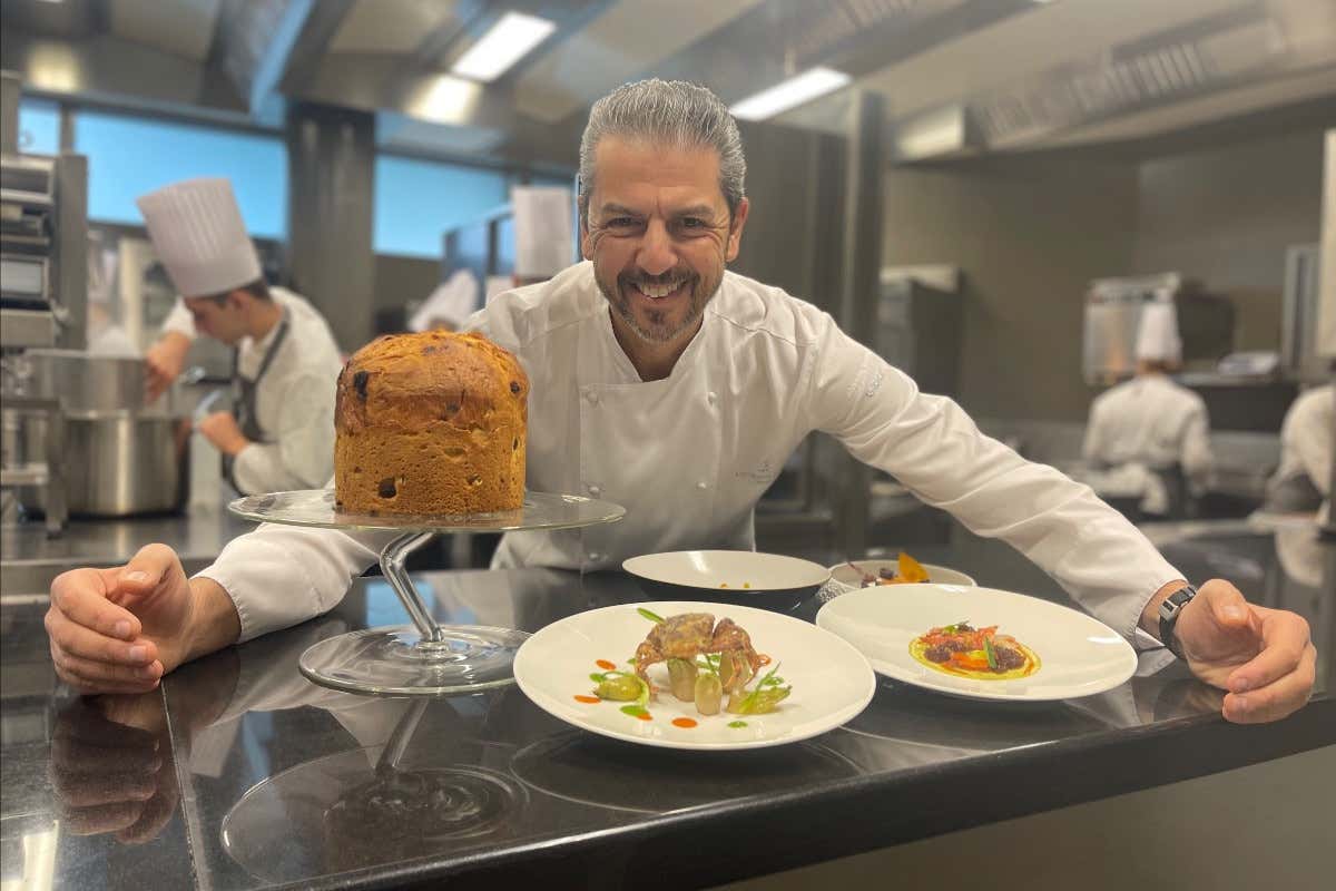 Andrea Berton del Ristorante Berton di Milano Natale a tavola menu ed eventi per giornate indimenticabili