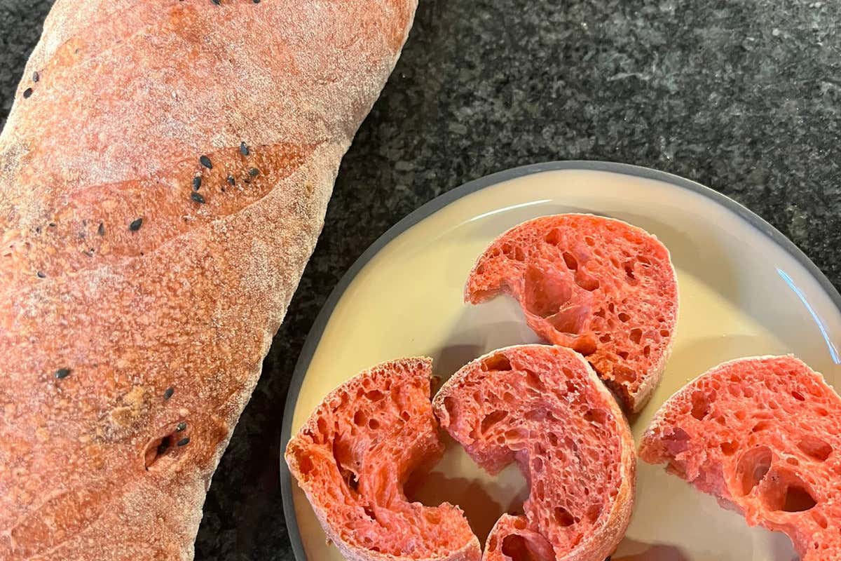 Il pane del Corner 58 Corner 58 la nuova pizza gourmet di Roberto Conti conquista  i palati