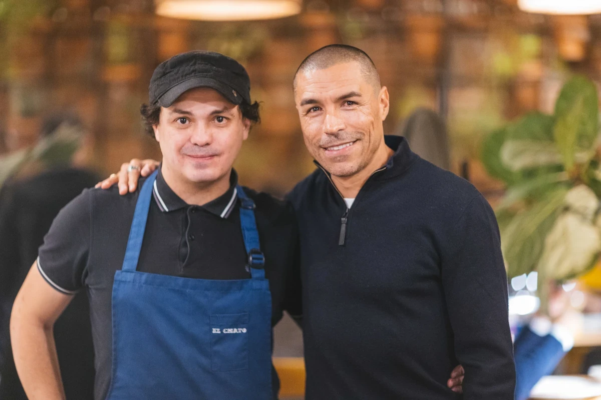 Da sinistra Alvaro Calvijo e Ivan Cordoba Mitù il ristorante colombiano all'insegna dei sapori amazzonici