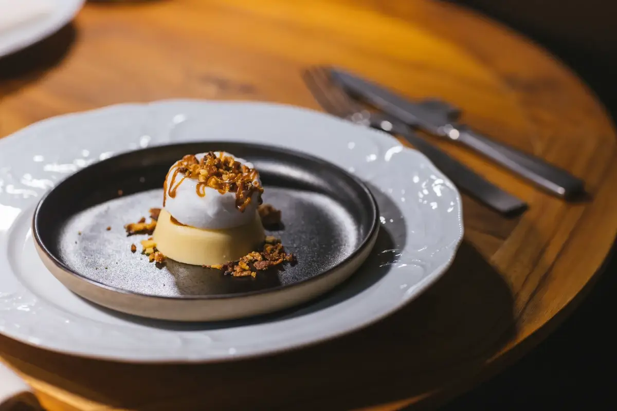 Panna cotta, mais, sorbetto al limone (foto di Gabriele Zanon) Mitù il ristorante colombiano all'insegna dei sapori amazzonici