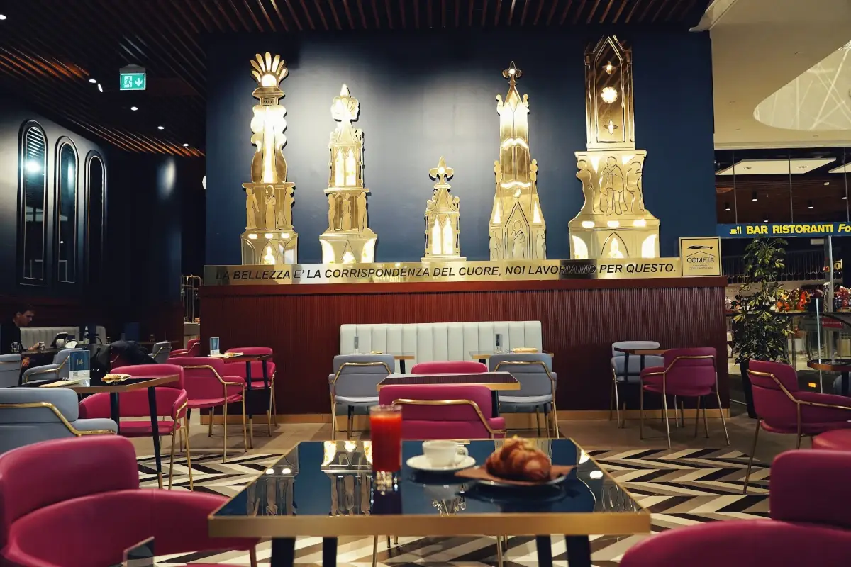 L'opera d'arte realizzata a Linate&nbsp; A Linate un'opera d'arte ispirata al Duomo di Milano