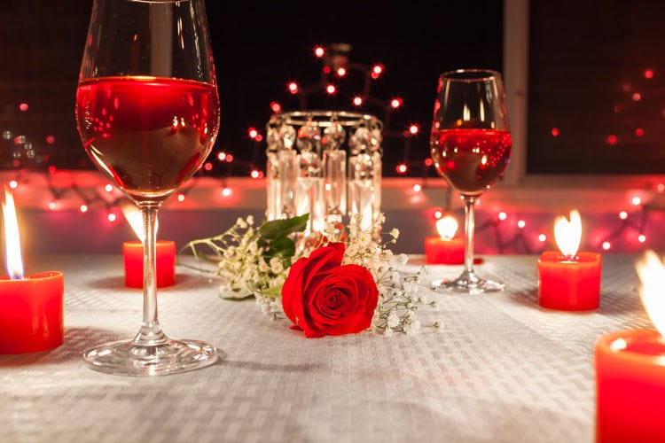 Le mille proposte per San Valentino
tra cene e fine settimana romantici 