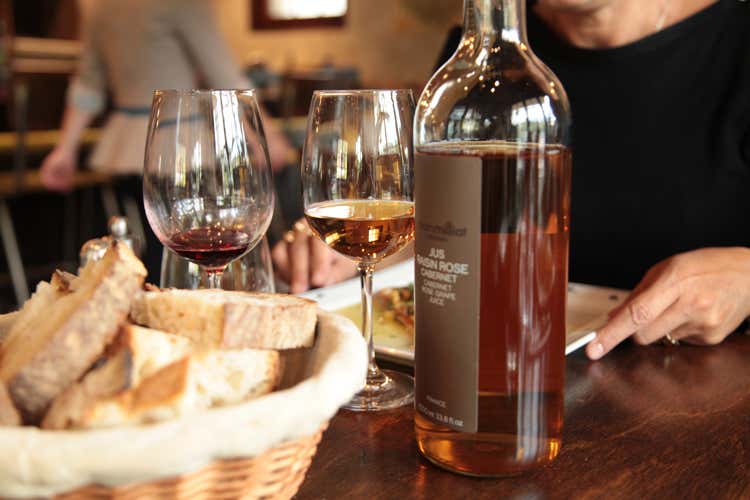 Succhi d'uva per pasteggiare senz'alcol (Milliat, succo d&rsquo;uva per astemi Attenti al terroir come per il vino)