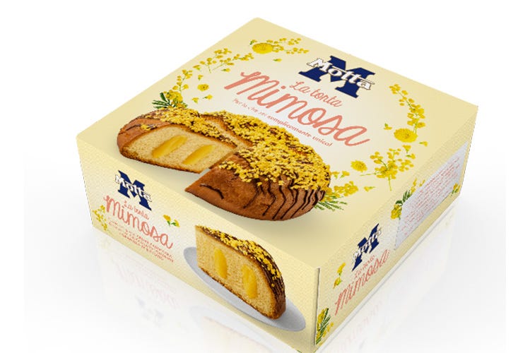 Torta Mimosa Motta  Il dolce che sa di Primavera