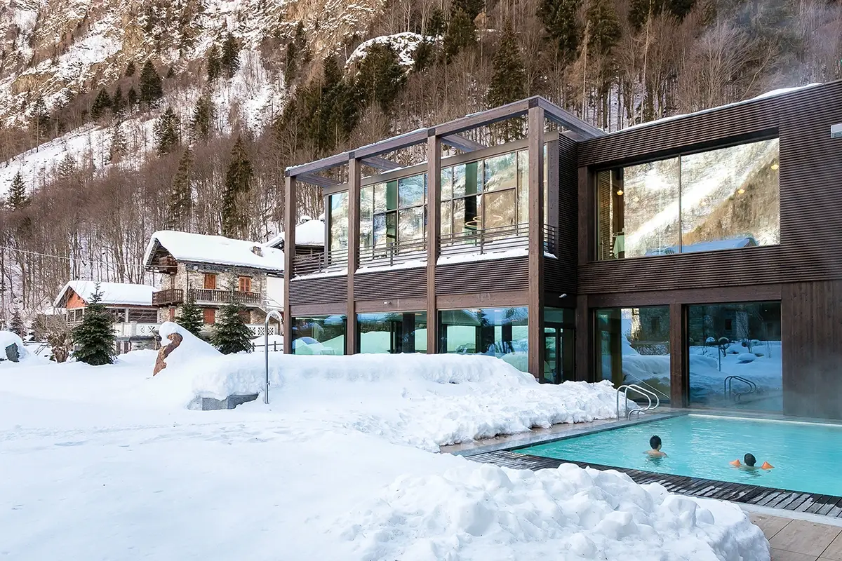 L'area spa è divisa tra adulti e bambini Perché aspettare il 25 dicembre? Tre alberghi in cui il Natale è tutto l'anno