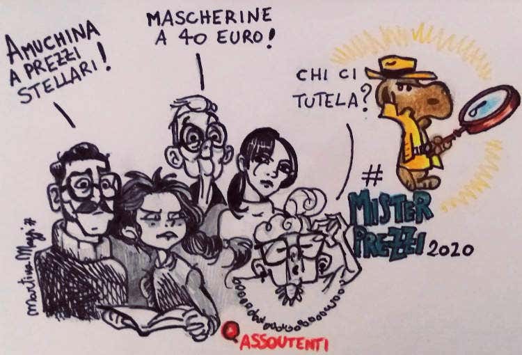 con Mister Prezzi il cittadino diventa detective - Contro il caro-mascherine Assoutenti lancia