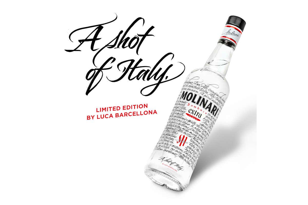 A Shot of Italy la Sambuca Molinari limited edition 