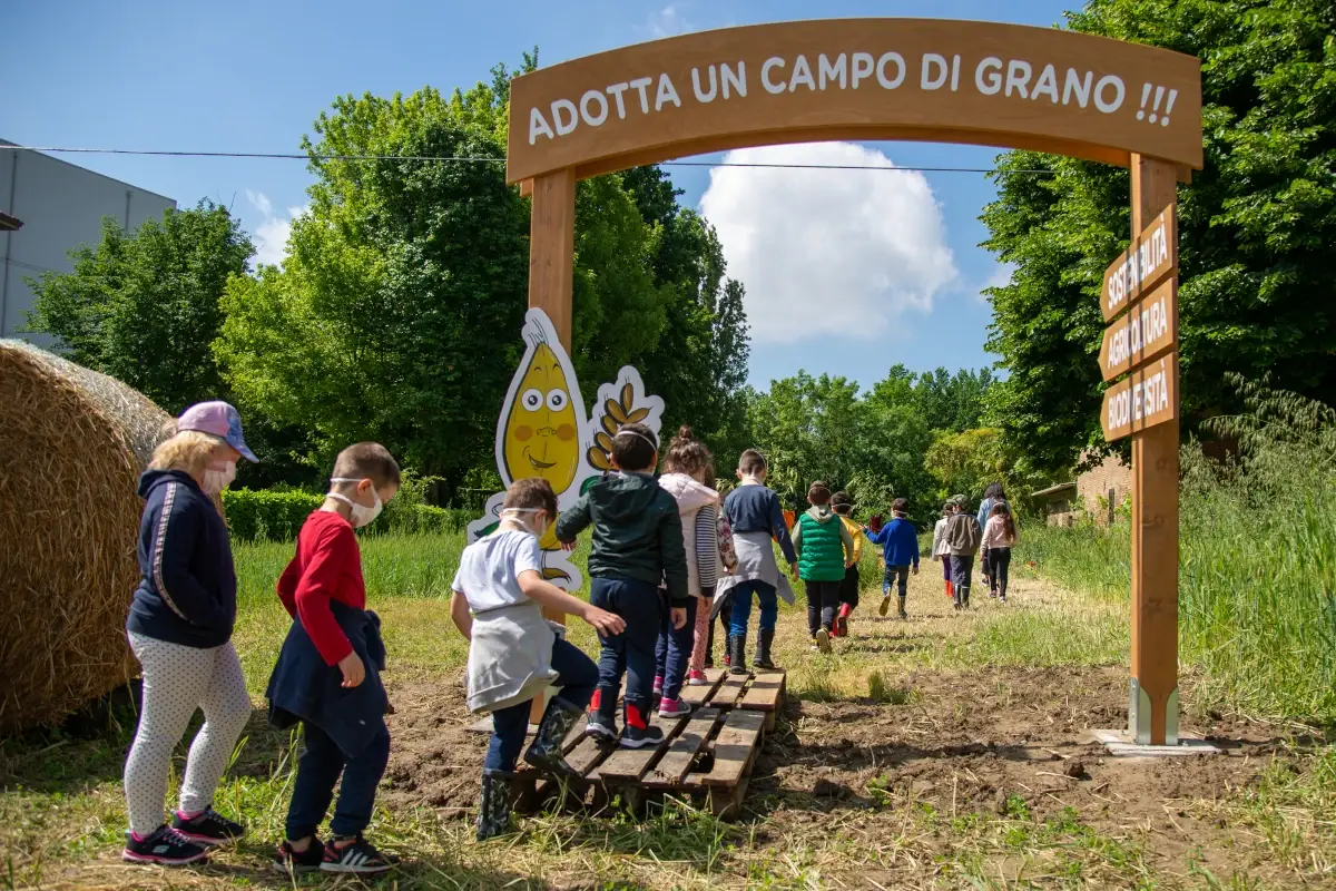 Un momento dell'iniziativa  Agricoltura, territorio, responsabilità e squadra: i pilastri di Molini Pivetti