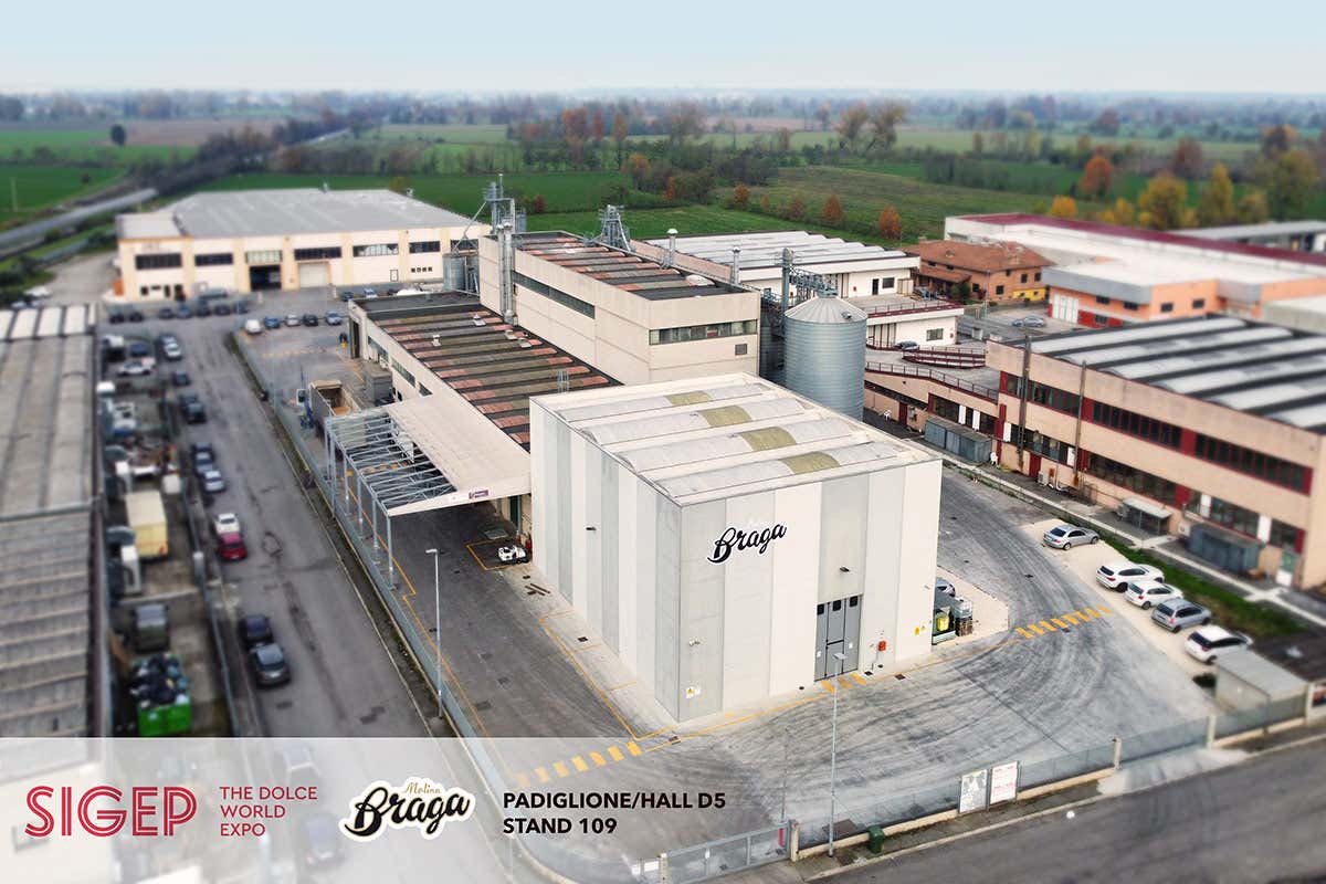La sede di Molino Braga Molino Braga, farine di qualità per i maestri dell’arte bianca