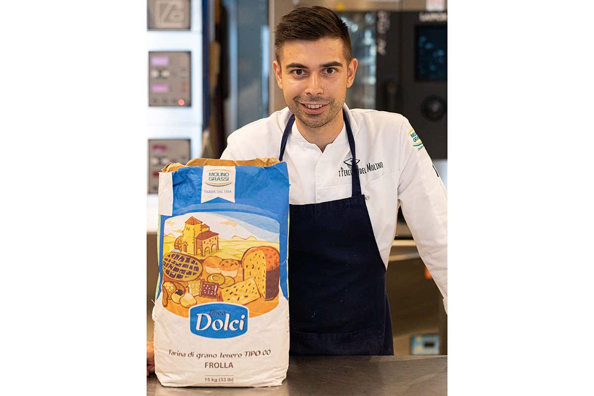 Pierluigi Sapiente, maestro pasticcere, consulente per Molino Grassi e docente de &ldquo;I Percorsi del Molino&rdquo; Il valore della farina nella quotidianit&agrave;, raccontato da Molino Grassi a Sigep