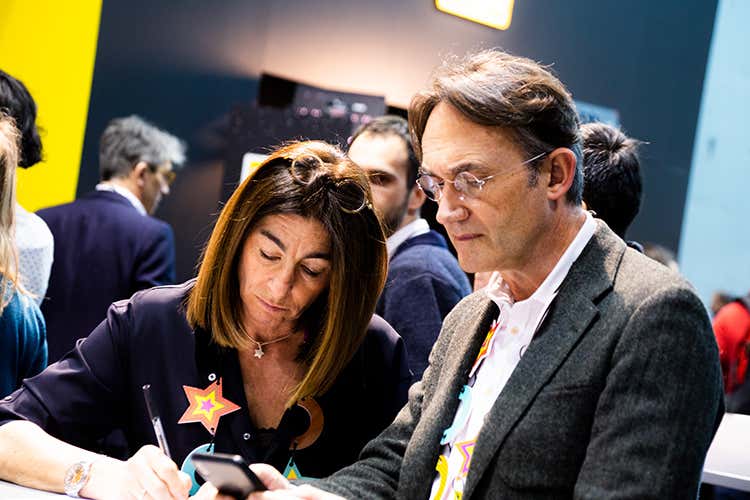 Chiara Quaglia e Piero Gabrieli (Molino Quaglia tra sicurezza e formazione In autunno apre l'universit&agrave; della farina)