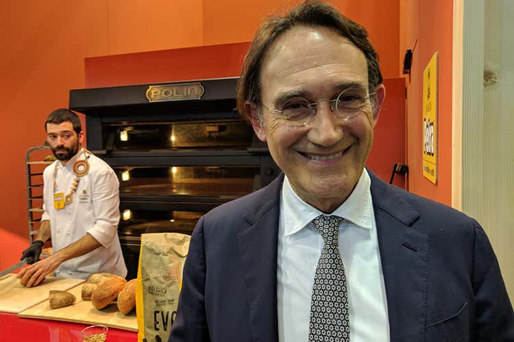 Piero Gabrieli (Molino Quaglia, i pacchi parlano E raccontano la storia delle farine)