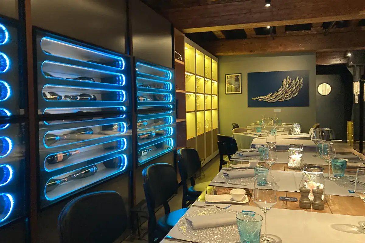 La sala del ristorante Aromi all'interno dell'Hilton Molino Stucky di Venezia Hilton Molino Stucky si conferma migliore hotel per conferenze d'Europa
