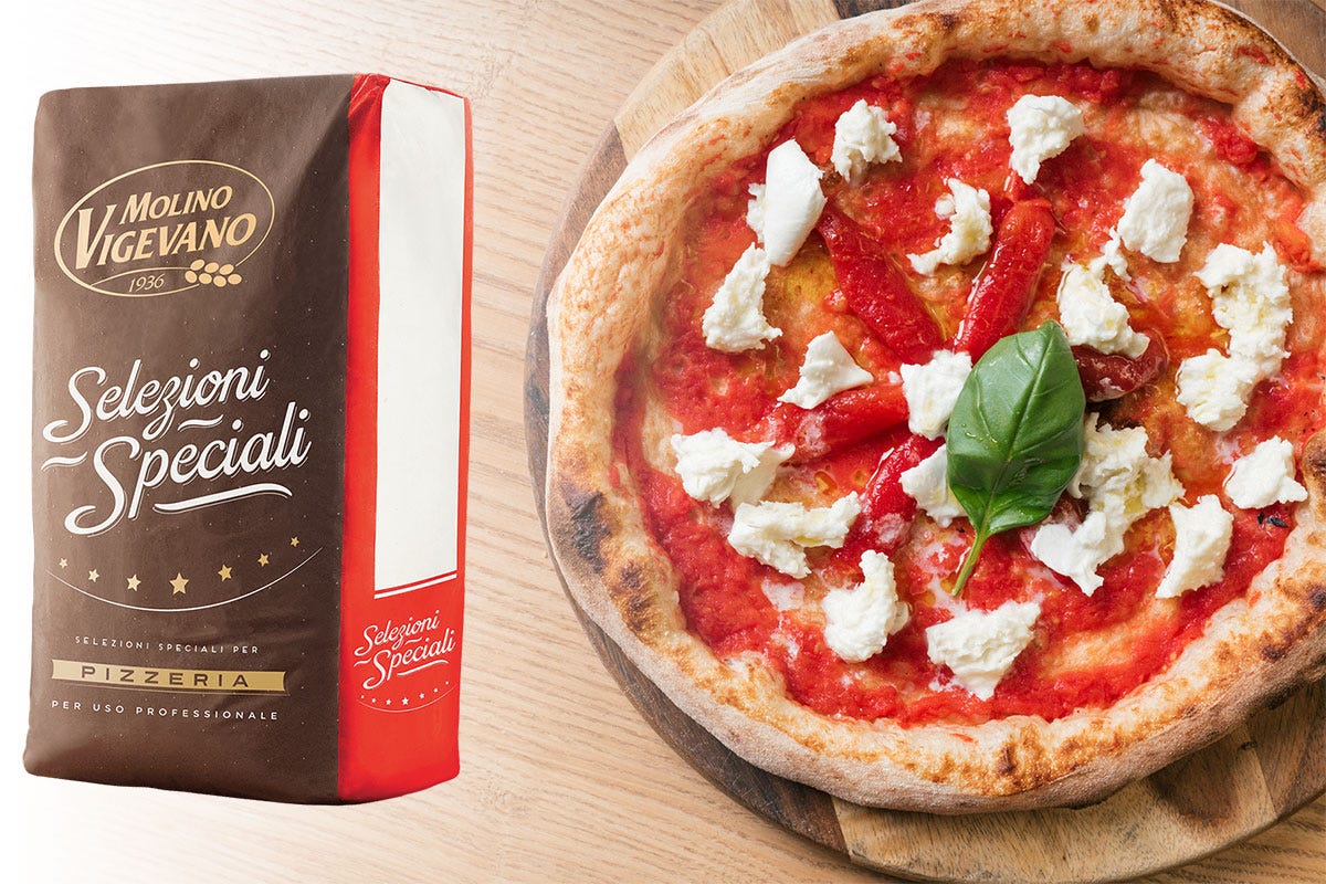 Pizza con farina Vesuvio Un vulcano di gusto e benessere!