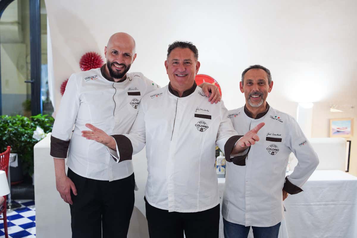 Eduardo Ore, Sal De Riso e Josè Consolandi, tra i docenti dell'Accademia della Farina 1882