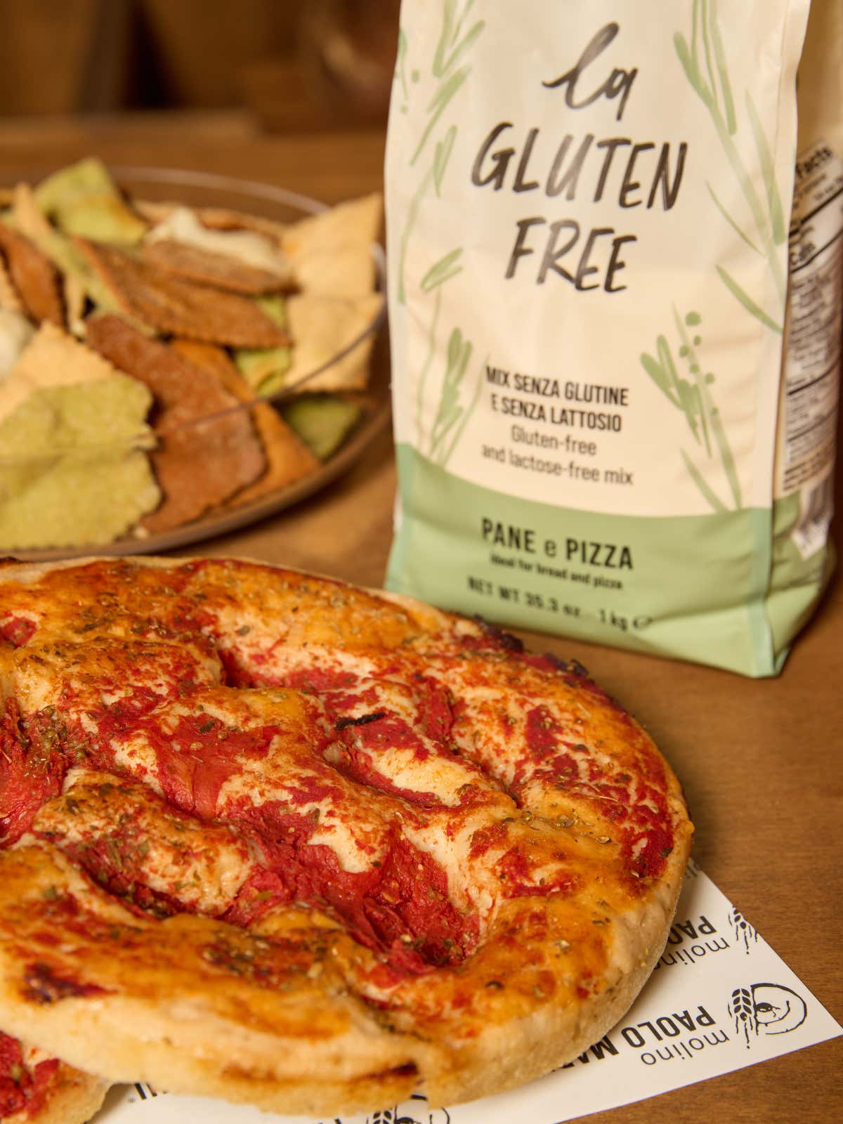 La linea Gluten Free, per preparazioni senza glutine, mantenendo attenzione ad alveolatura sviluppata e crosta croccante