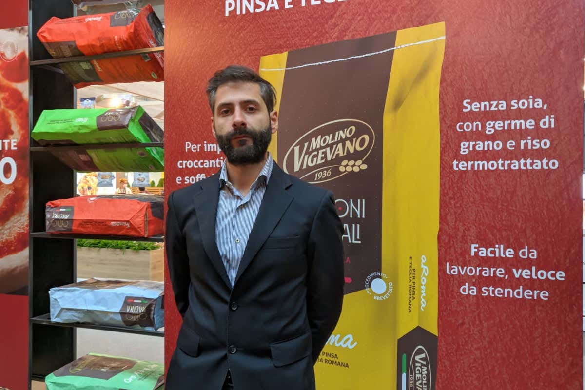 Fabrizio Lo Conte&nbsp; Molino Vigevano presenta aRoma, la farina per Pinsa e Teglia Romana