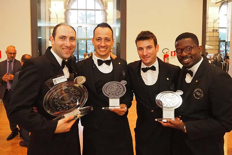 (Il molisano Carlo Pagano Miglior sommelier del Soave 2018)