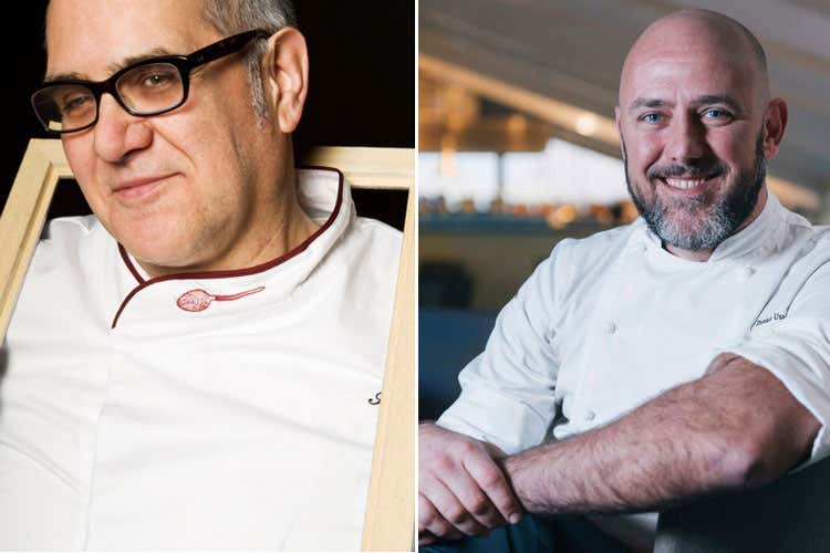 Salvatore Tassa e Daniele Usai - Roma, sfilata di chef al Moma per raccontare i sapori del Lazio