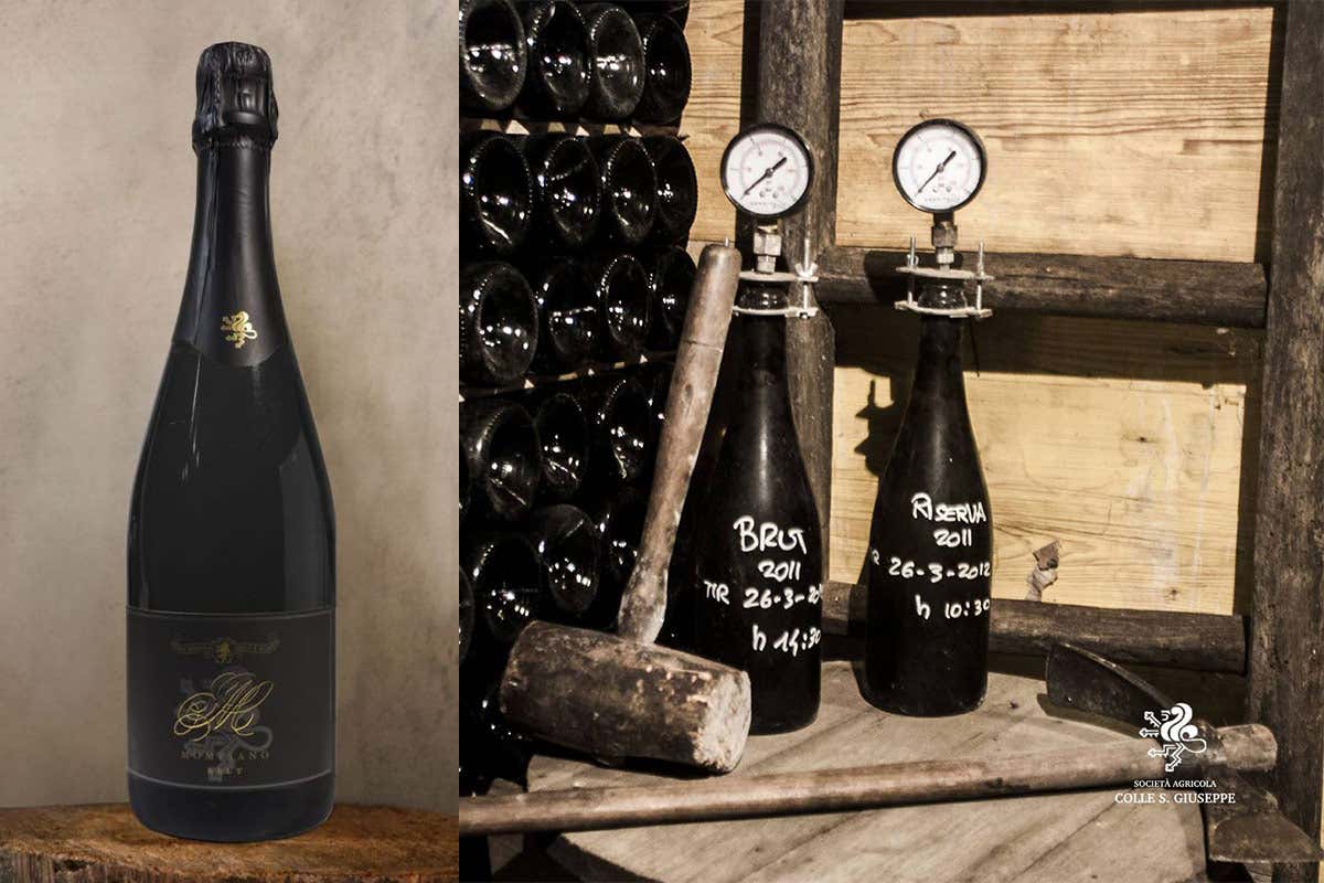 Brut di Mompiano, lo spumante che nasce sul colle che domina Brescia