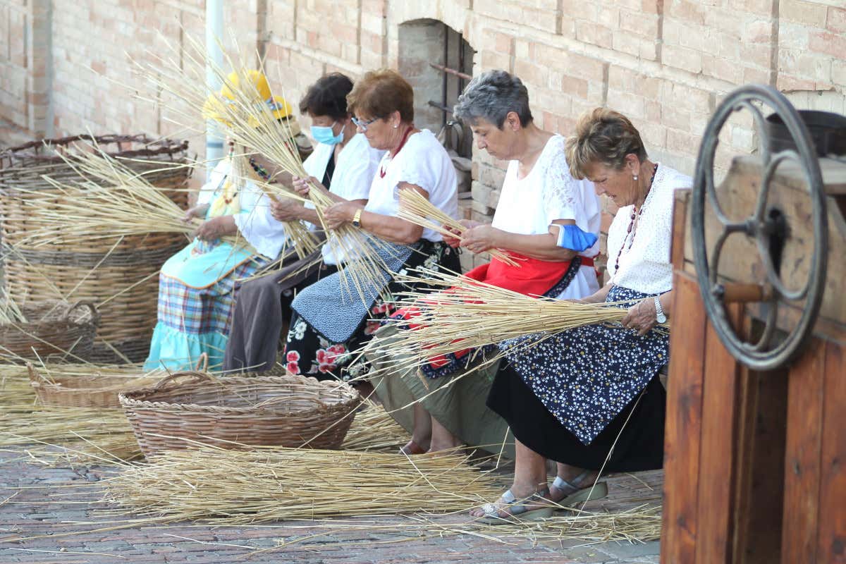 “PaJe 2023”, Montappone si veste di paglia tra arte e tradizioni marchigiane “PaJe 2023”, Montappone si veste di paglia tra arte e tradizioni marchigiane