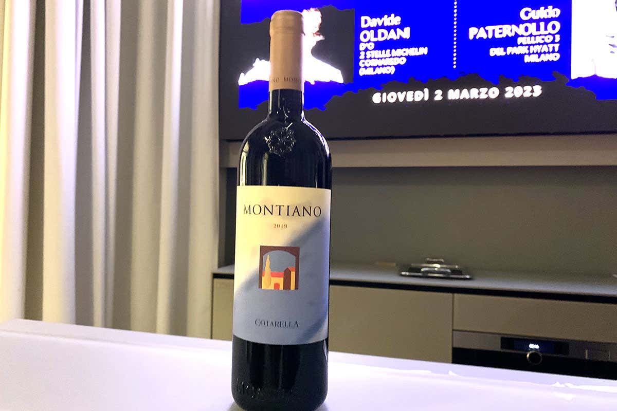 Montiano 2019, Merlot 100% Famiglia Cotarella L&rsquo;alta cucina a sostegno della Fondazione Cotarella contro i disturbi del comportamento alimentare