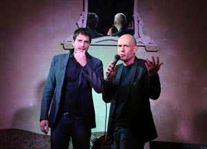 da sinistra: Giampaolo Morelli e Gianmarco Tognazzi