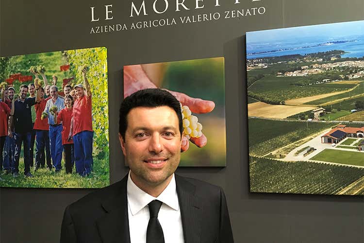 Fabio Zenato - Nel Lugana de Le Morette corpo e mineralit&agrave; di terra gardesana