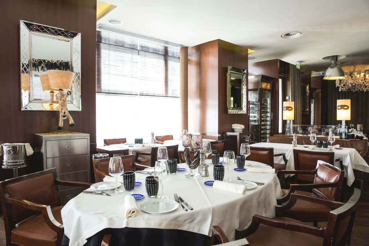 Una delle sale del Mori Venice Bar