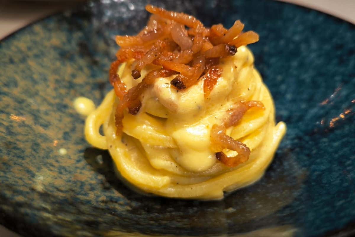 La classica Carbonara proposta dal The Green