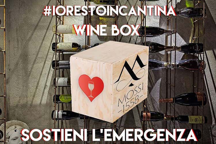 Mossi 1558 sostiene l'emergenza Un wine box che aiuta la sanità Mossi 1558 sostiene l'emergenza Un wine box che aiuta la sanità