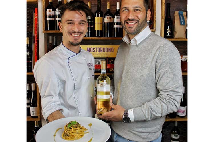 Antonio Siesto e Davide Schiano (Antonio Siesto al Mostobuono Ristorante e vineria al Vomero)