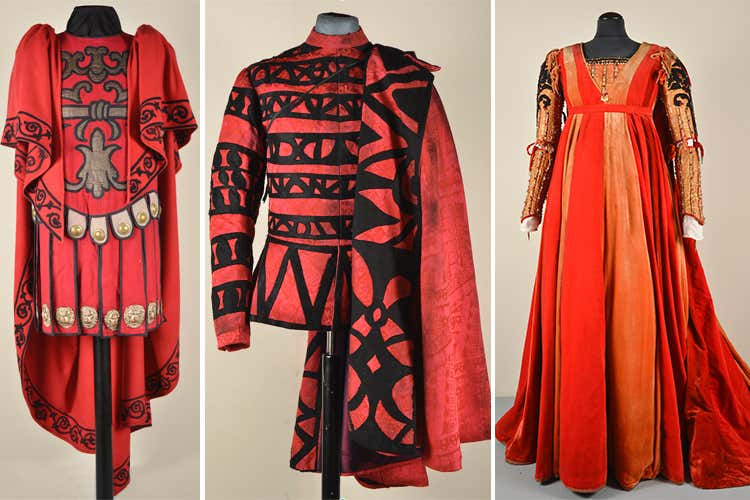 Costumi teatrali, su concessione della Fondazione Cerratelli di San Giuliano Terme Costumi teatrali, su concessione della Fondazione Cerratelli di San Giuliano Terme