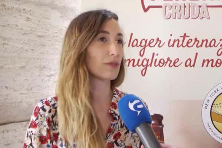 Ludovica Lioy (Acqua e birra per Roma Capitale Peroni Cruda chiude in bellezza la mostra)
