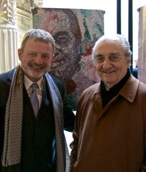 Alberto Lupini con Gualtiero Marchesi