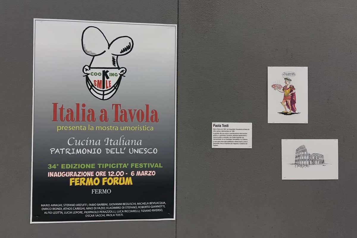 La mostra Cooking Smile di Italia a Tavola