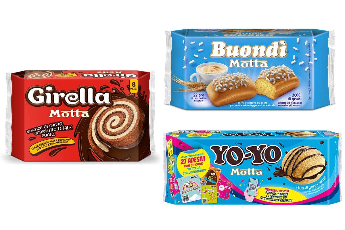 Buond&igrave;, Girella e Yo-Yo Motta Momenti di dolcezza con le golosit&agrave; di Bauli, Melegatti e Motta