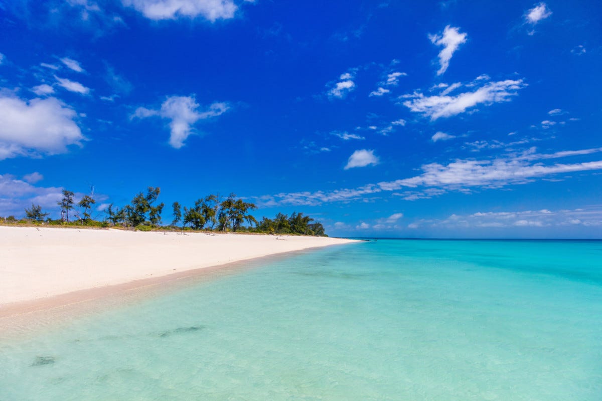 Le spiagge del Mozambico sono il luogo ideale per momenti di riposo 