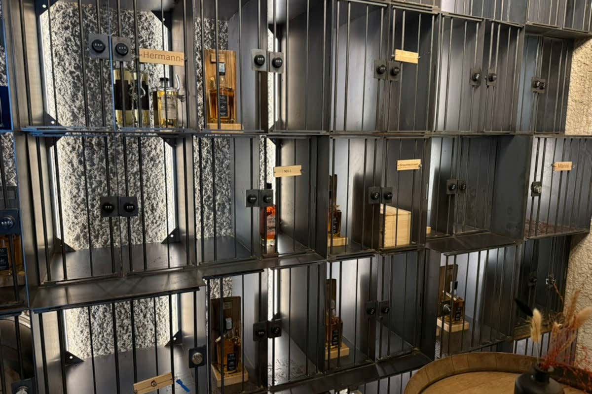 La "banca" della Casa del Gusto Mount Becher