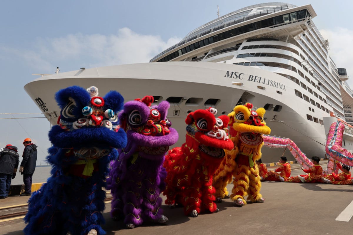 Novità: La Cina riapre alle navi, Msc Crociere è la prima compagnia post pandemia