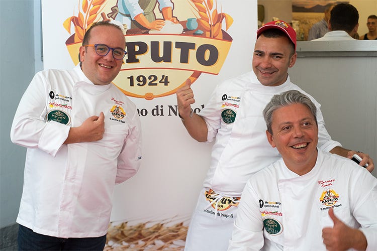 Pasqualino Rossi, Davide Civitiello e Vincenzo Esposito