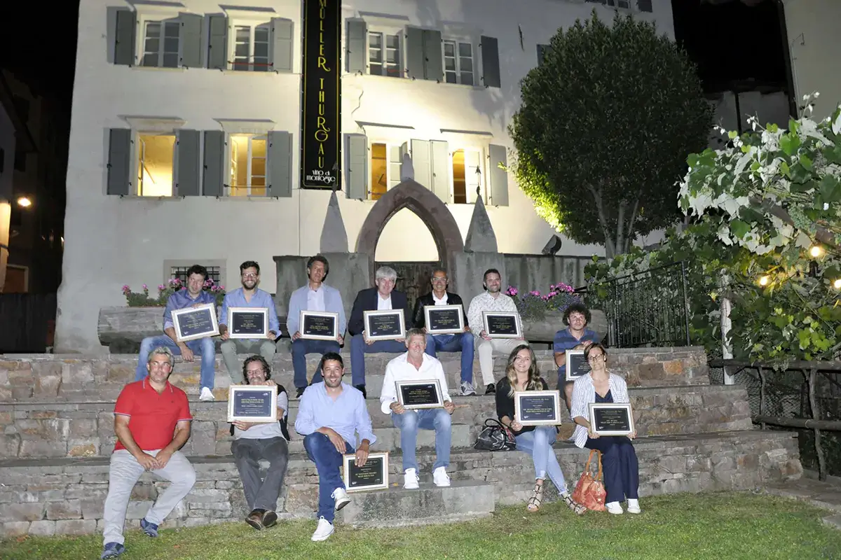I vincitori M&uuml;ller Thurgau, 17 Medaglie d'Oro per un vino che non si ferma all'aperitivo
