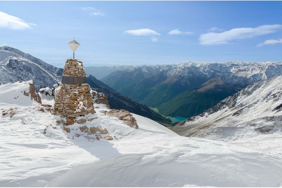 Il luogo del ritrovamento (foto di Dario Frasson) La mummia del Similaun,