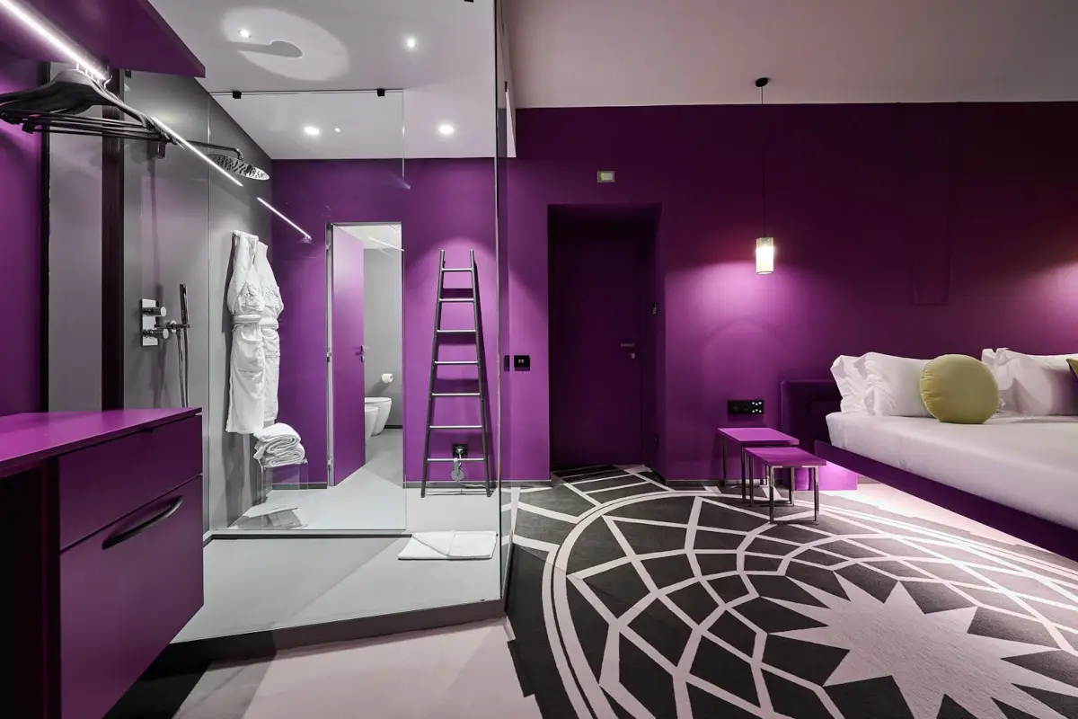 Una delle camere del MyTail  Roma si racconta al MyTale, il nuovo Creative Academy Hotel della Capitale