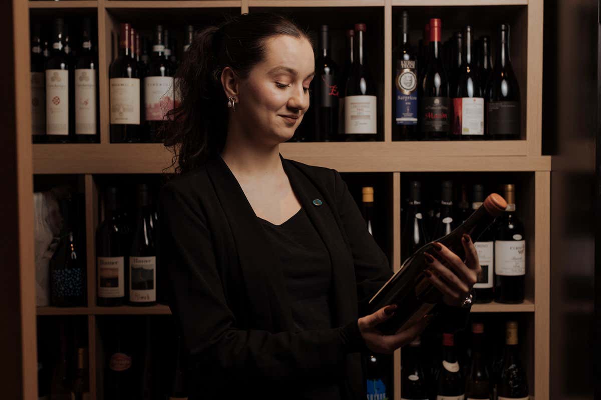 Joanna Zackiewicz, sommelier di Myricae Ristorante