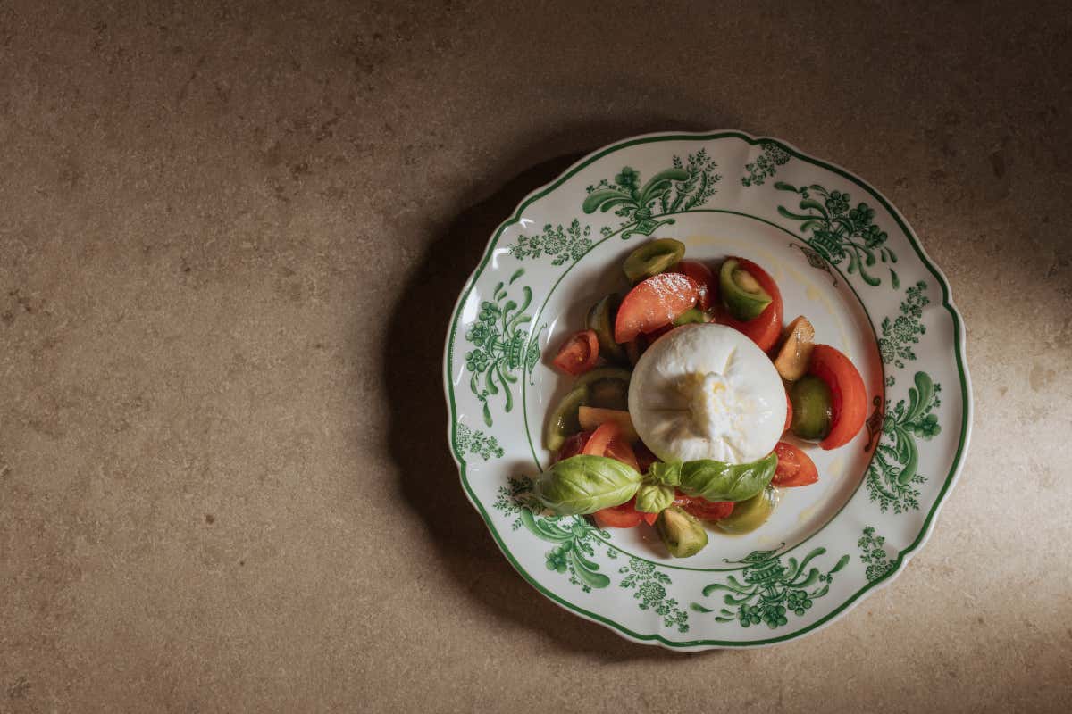 Caprese di burrata