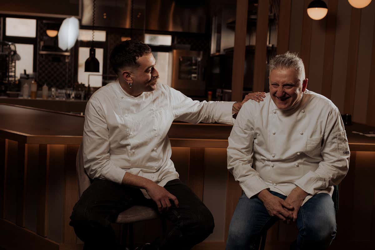 Gli chef, già del Myricae, Nicola Stella e Domenico Paolicelli