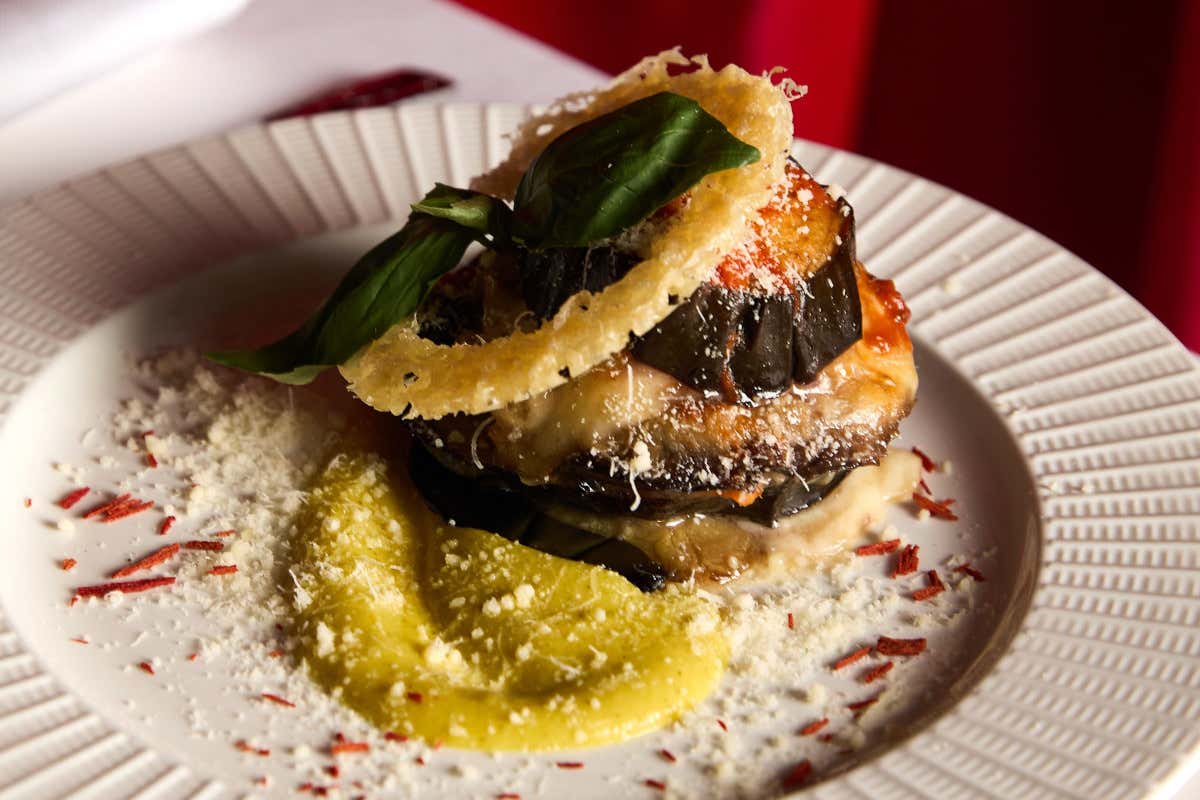 Millefoglie di melanzane