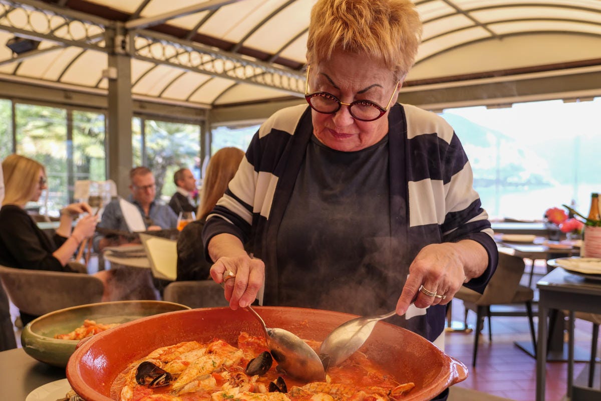 Il ristorante Da Nadia sul lago d'Iseo è un inno alla cucina sottovoce